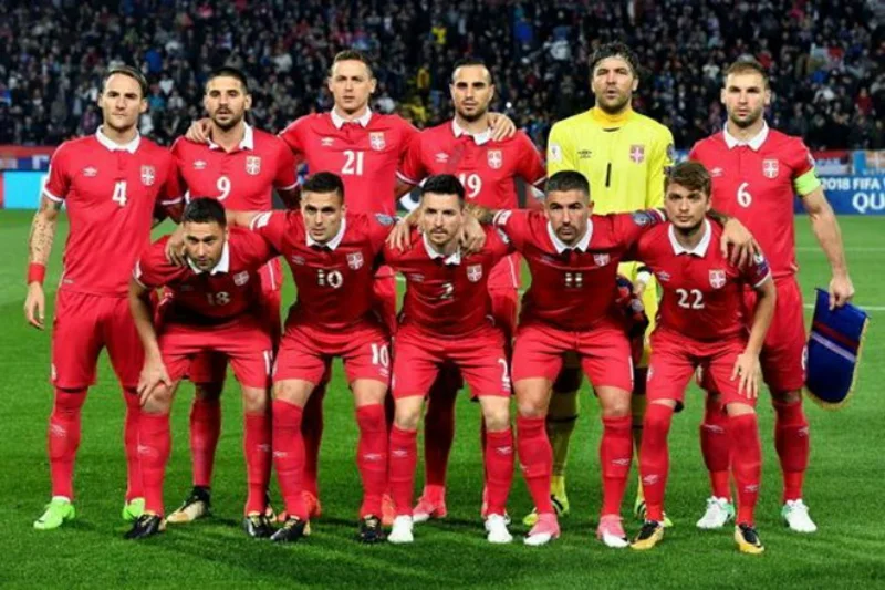 Đội tuyển Serbia nổi tiếng là đội tuyển mạnh 